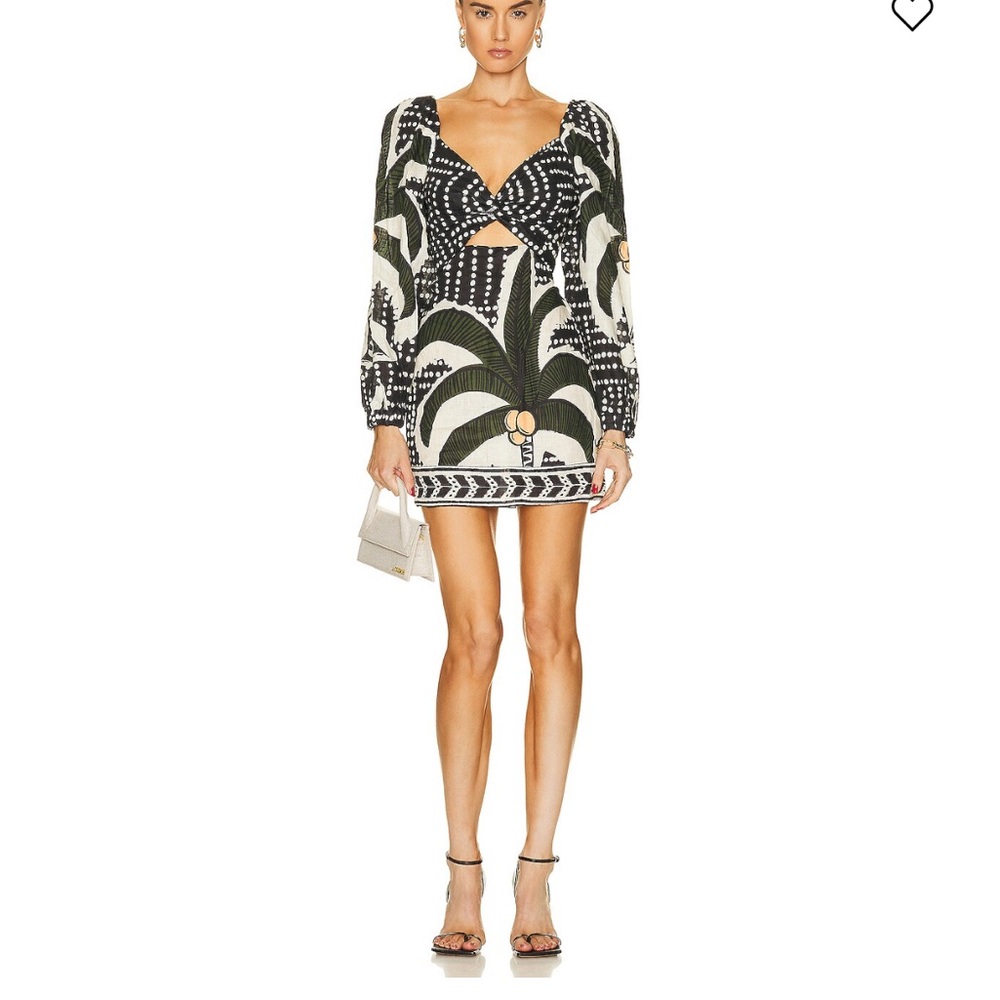 Johanna Ortiz Atardecer Tropical Mini Dress